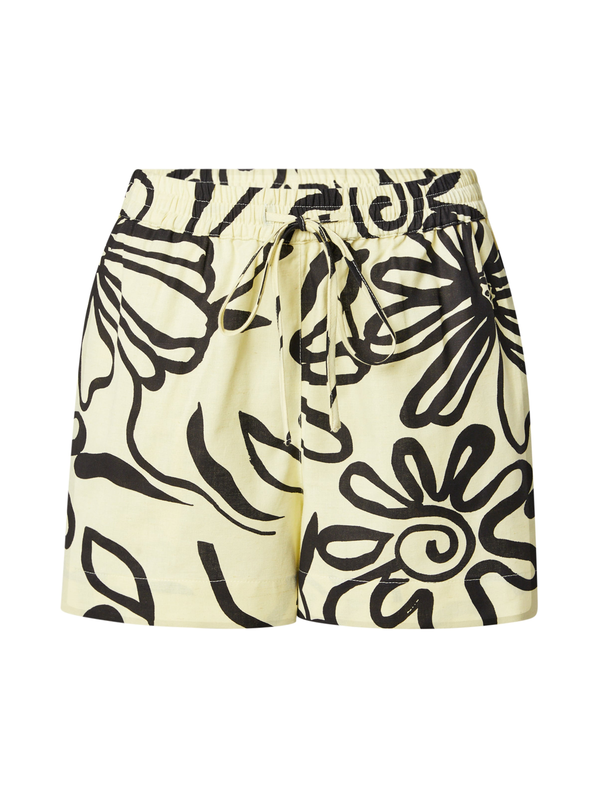 Regular Pantalon TOPSHOP en jaune : devant