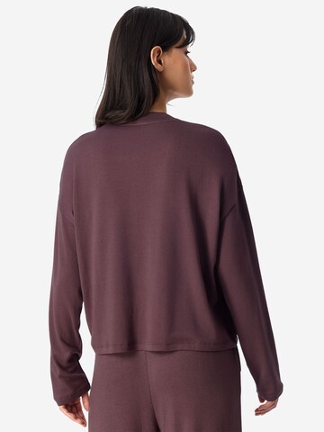 Chemise de nuit ' Mix Relax ' SCHIESSER en marron