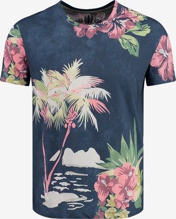 T-Shirt 'MT GLORY' Key Largo en mélange de couleurs : devant