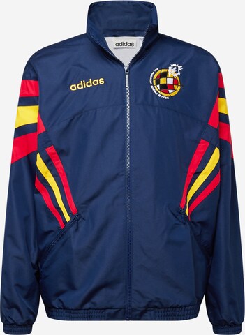 ADIDAS PERFORMANCE Athletic Jacket 'Spanien 1996' in Blue: front