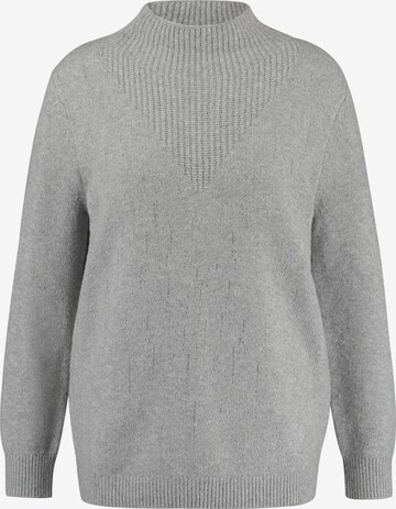 Pull-over GERRY WEBER en gris : devant