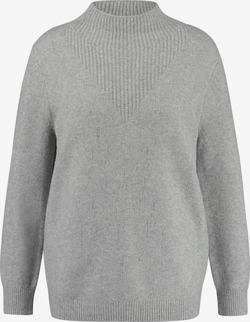 GERRY WEBER Pullover in Grau: predná strana