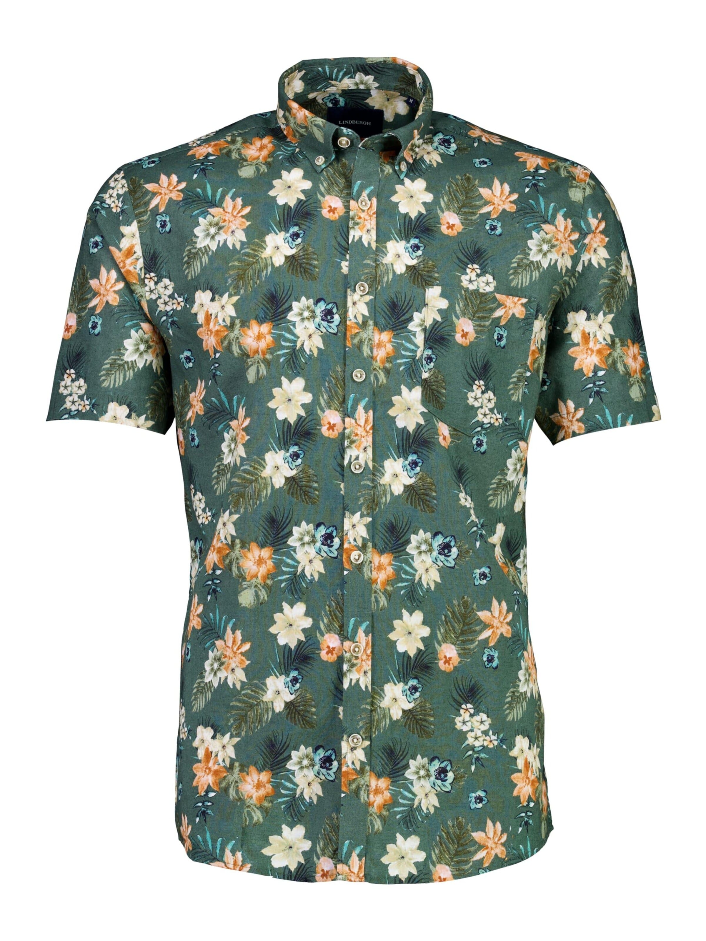 Chemise Lindbergh en vert : devant