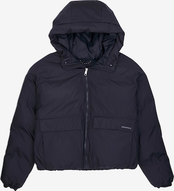 CONVERSE Übergangsjacke in Blau: Vorderseite