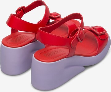 CAMPER Sandals ' Kaah ' in Red