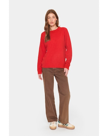 SAINT TROPEZ - Jersey 'Garbie' en rojo
