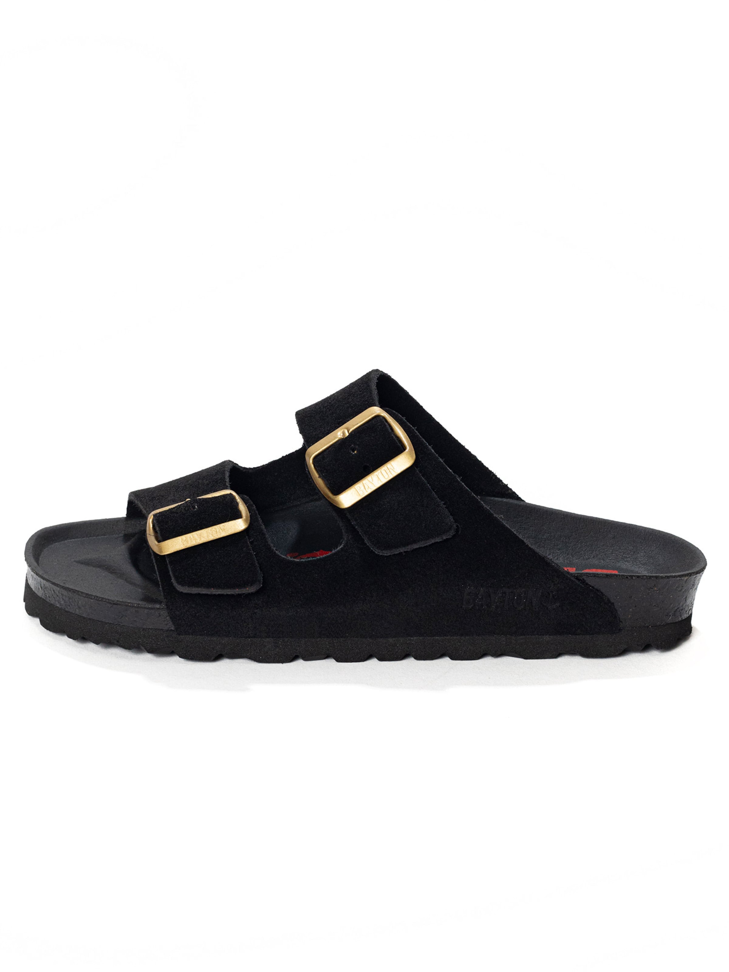 Bayton Šľapky 'Atlas' - Čierna: predná strana