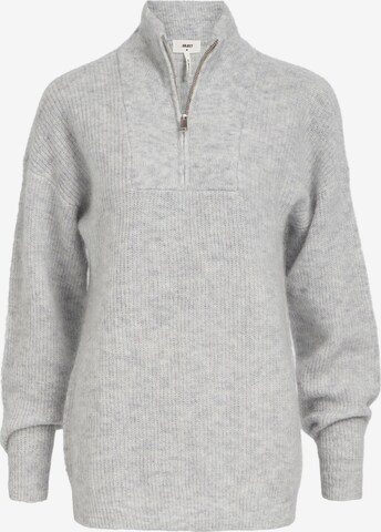 OBJECT Пуловер 'NETE' в сиво: отпред