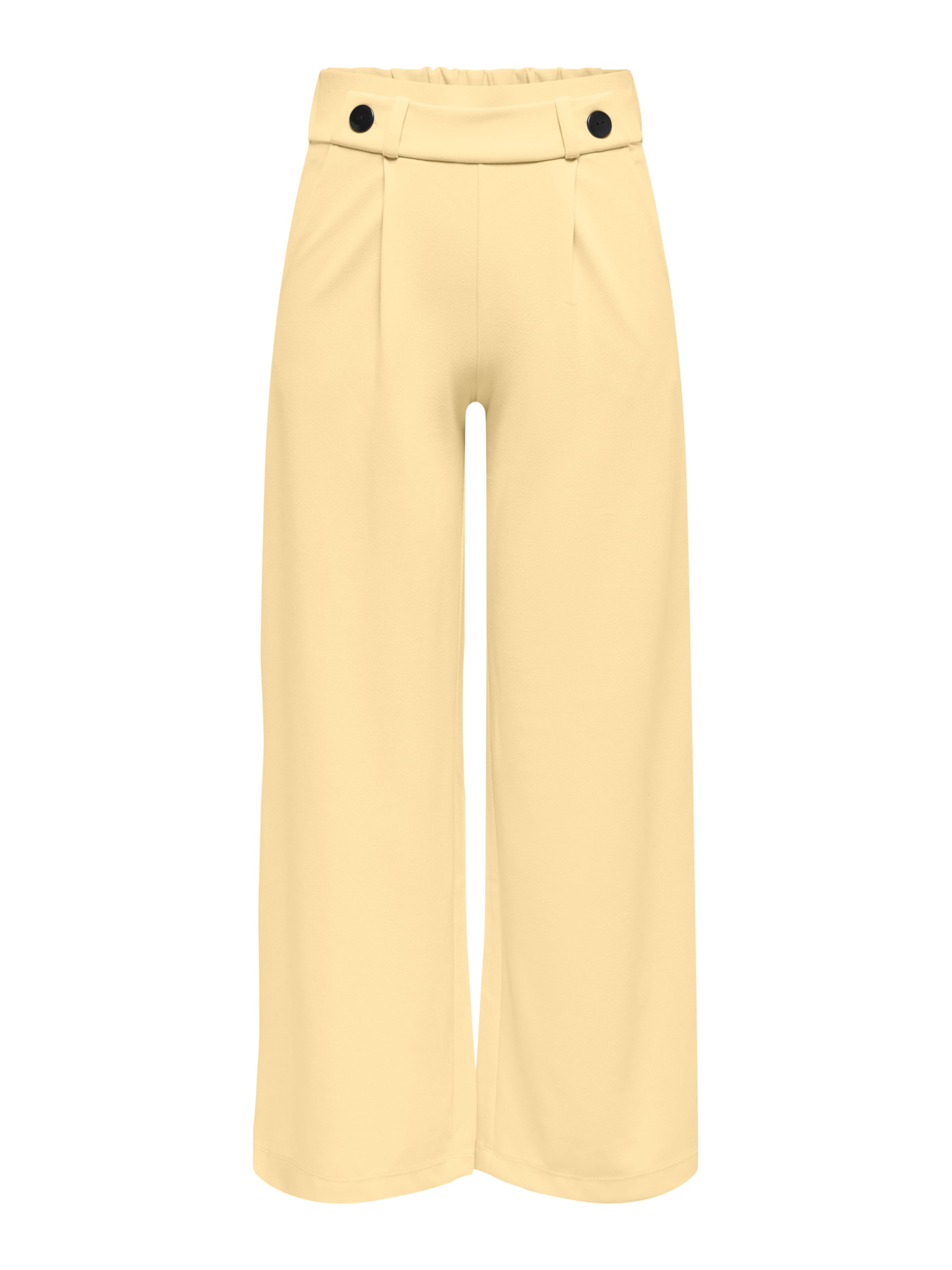 JDY - Pierna ancha Pantalón plisado 'JDYGeggo' en amarillo: frente