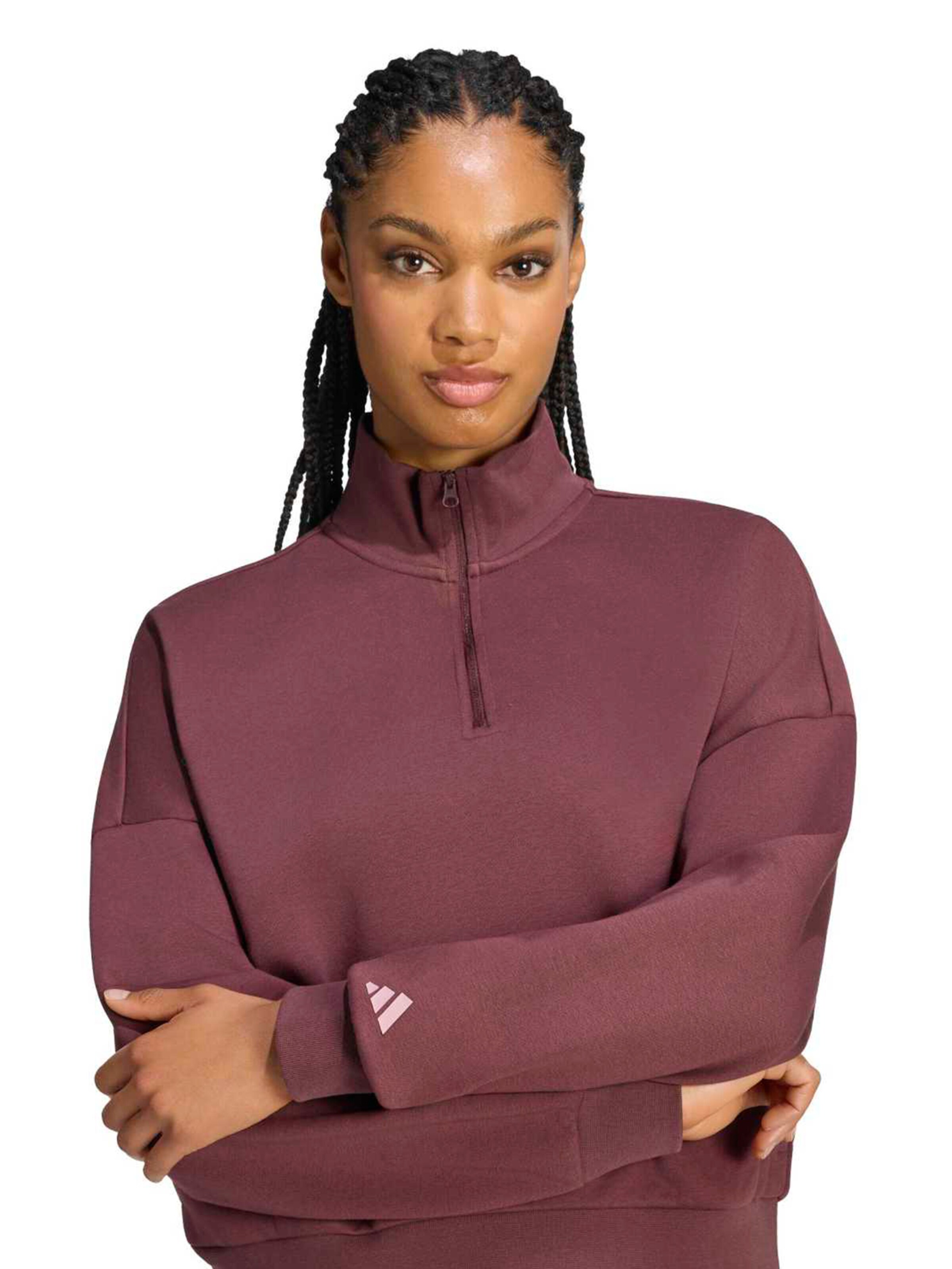 ADIDAS SPORTSWEAR Αθλητική μπλούζα φούτερ σε λιλά