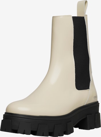 N91 Chelsea boots 'Style Choice MN' in Beige: voorkant