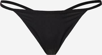 WEEKDAY Thong in Black: front