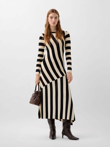 Scalpers Knit dress in Black: front