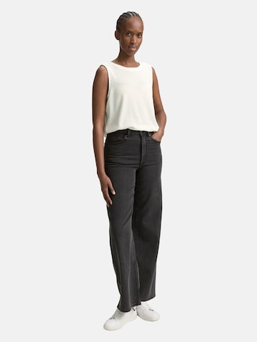 TOM TAILOR DENIM Top in Weiß