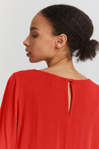 ICHI Blouse 'IHMARRAKECH' in Rood