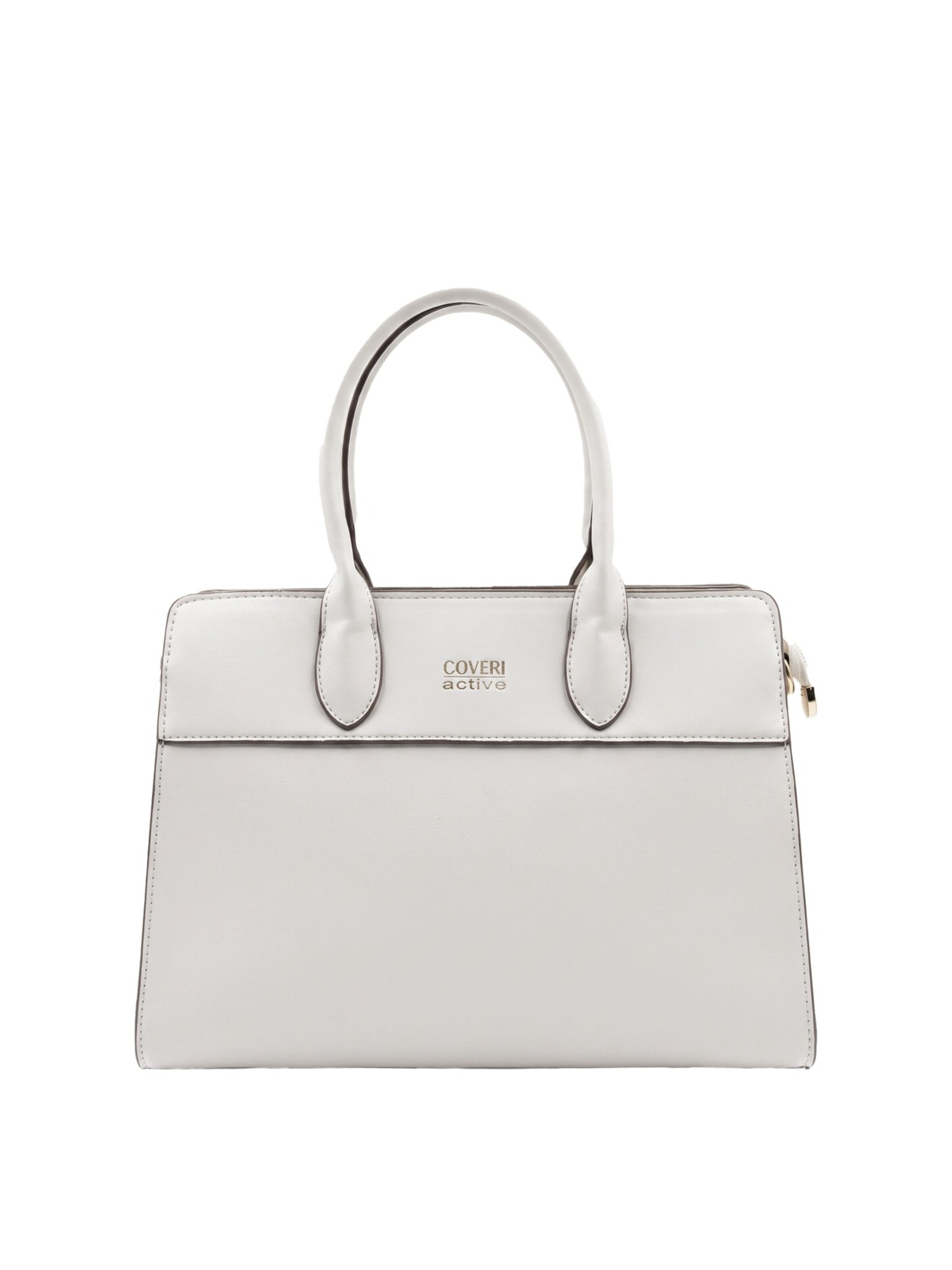 Borsa a mano di Coveri in beige: frontale