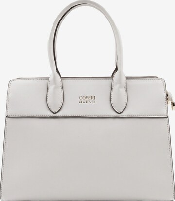 Borsa a mano di Coveri in beige: frontale