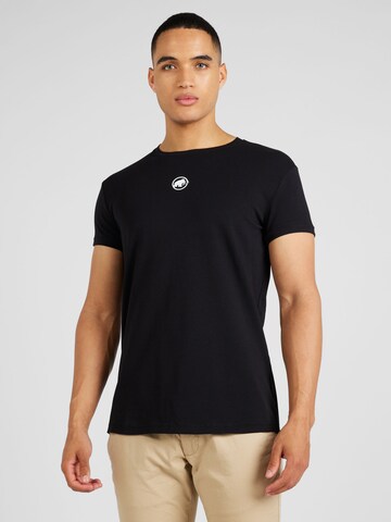 T-Shirt fonctionnel 'Seon' MAMMUT en noir : devant