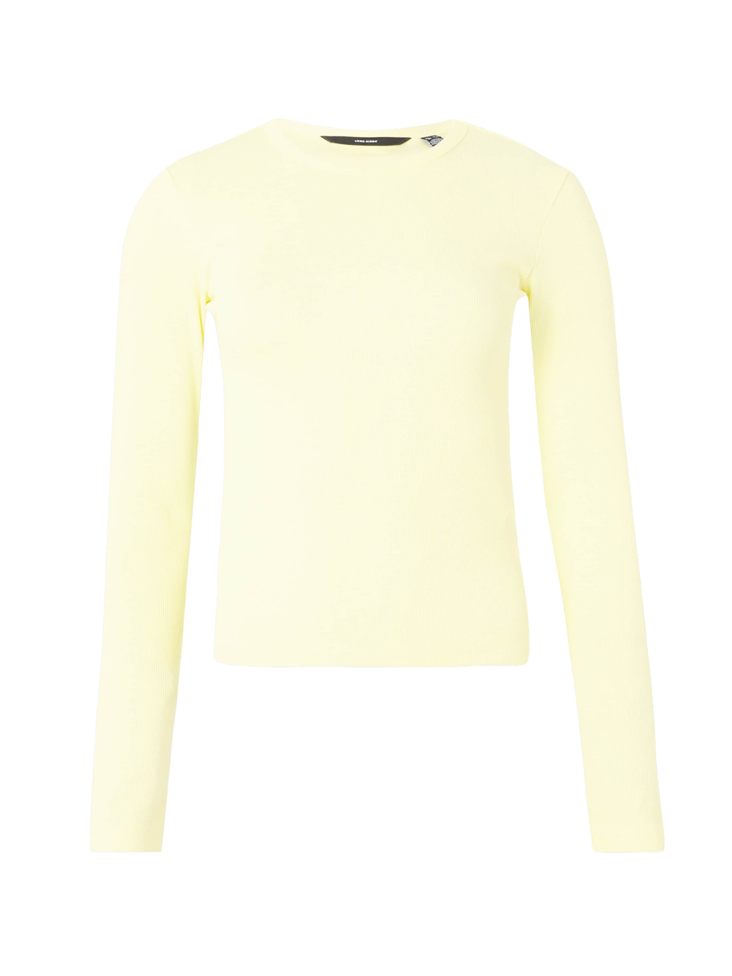 VERO MODA Тениска 'VMCHLOE' в жълто: отпред