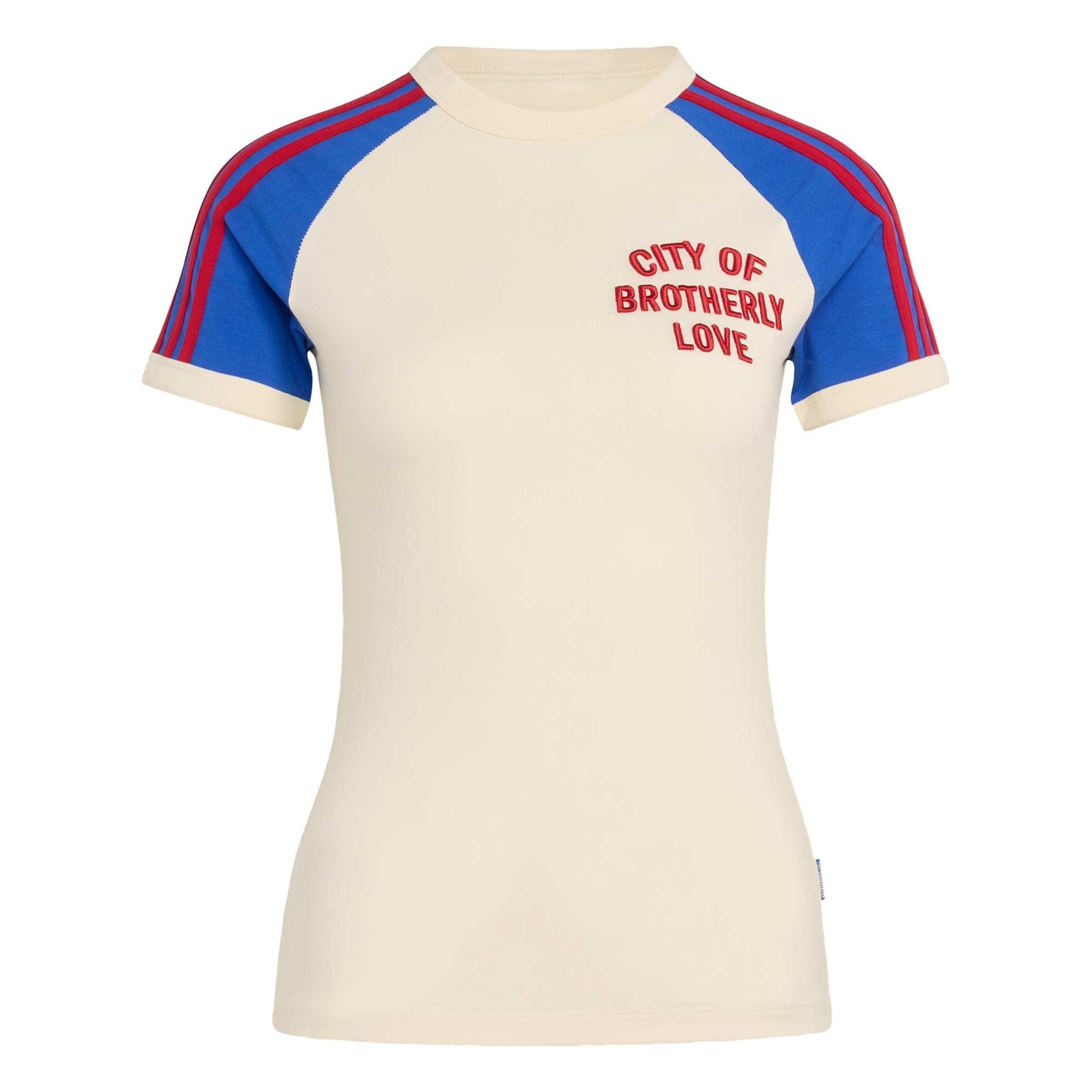 ADIDAS ORIGINALS T-shirt 'City Philadelphia' en bleu / rouge / blanc cassé, Vue avec produit