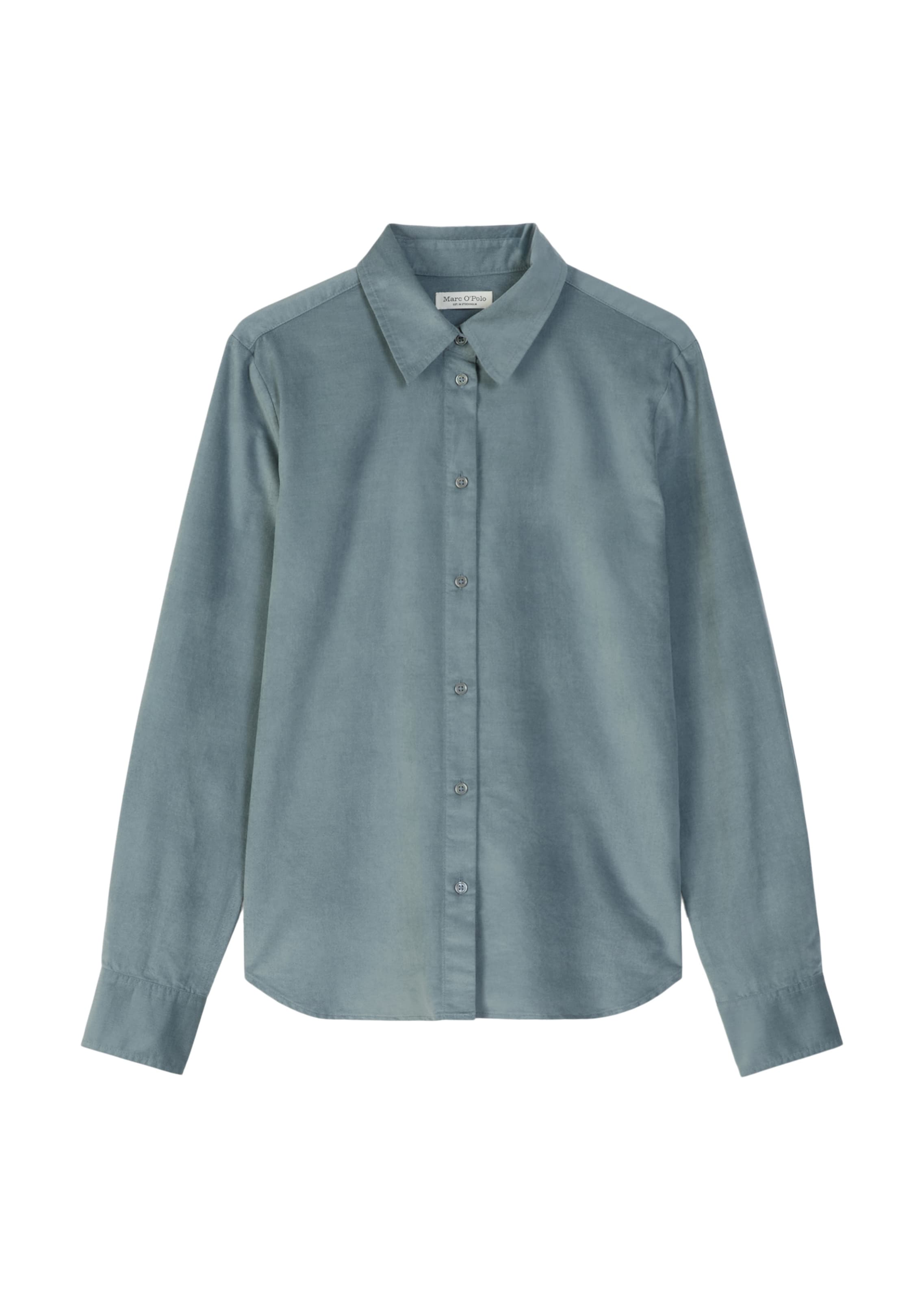 Marc O'Polo Bluse in Blau: Vorderseite