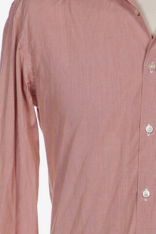 BOSS Button Up Shirt in M in Orange