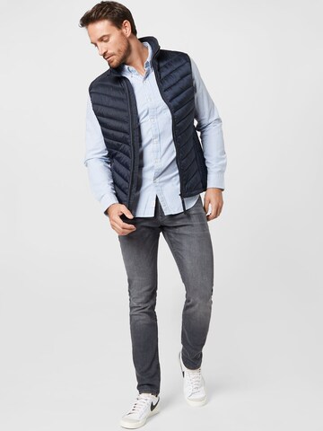 TOM TAILOR Bodywarmer in Blauw