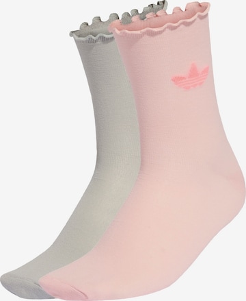 ADIDAS ORIGINALS Socks in Grey: front