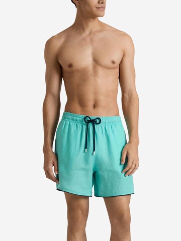 Pantaloncini da bagno di Vilebrequin in verde: frontale
