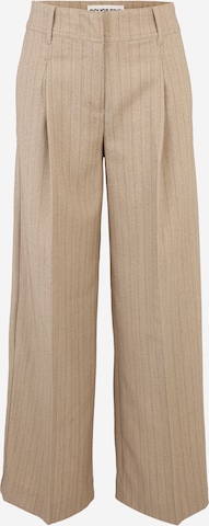 ROUGE EDIT Широкий Плиссированные брюки 'ROUSAGA' в Серый: спереди