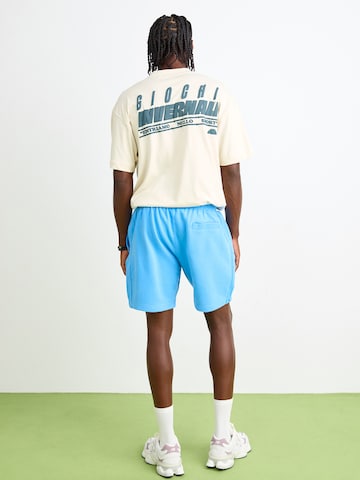 ELLESSE Loosefit Broek 'Zanica' in Blauw