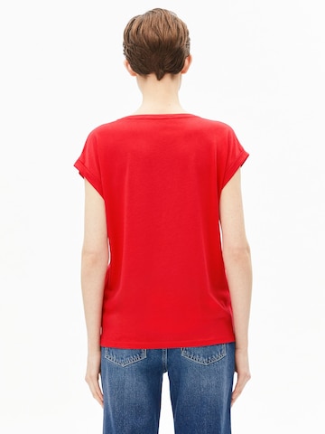 ARMEDANGELS Shirt in Rood