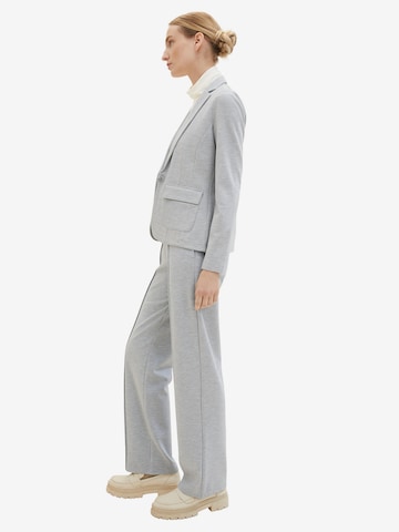 Loosefit Pantalon à plis TOM TAILOR en gris