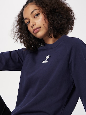 Hummel Sport sweatshirt i blå