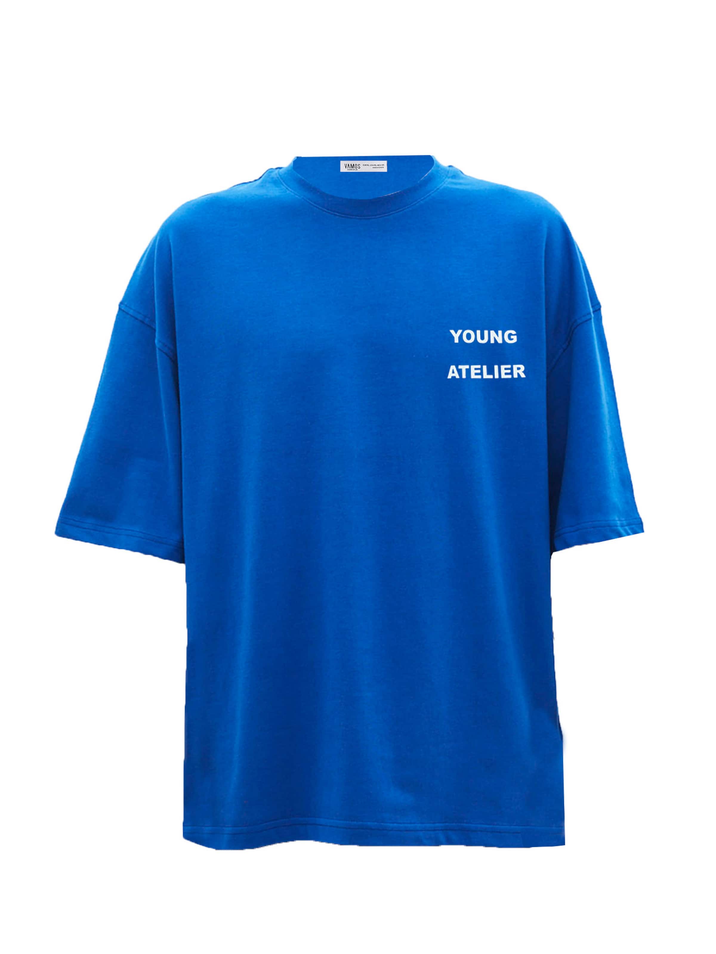 VAMOS CLO Футболка в Синий: спереди