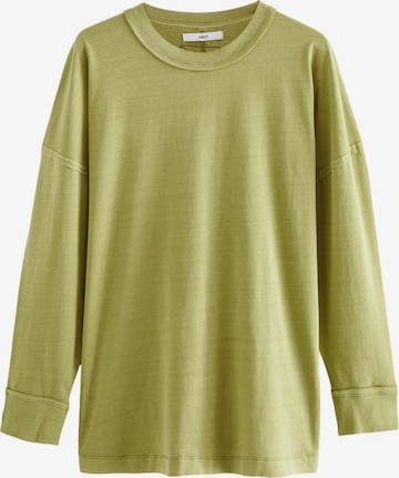 Next Shirt in Grün: Vorderseite