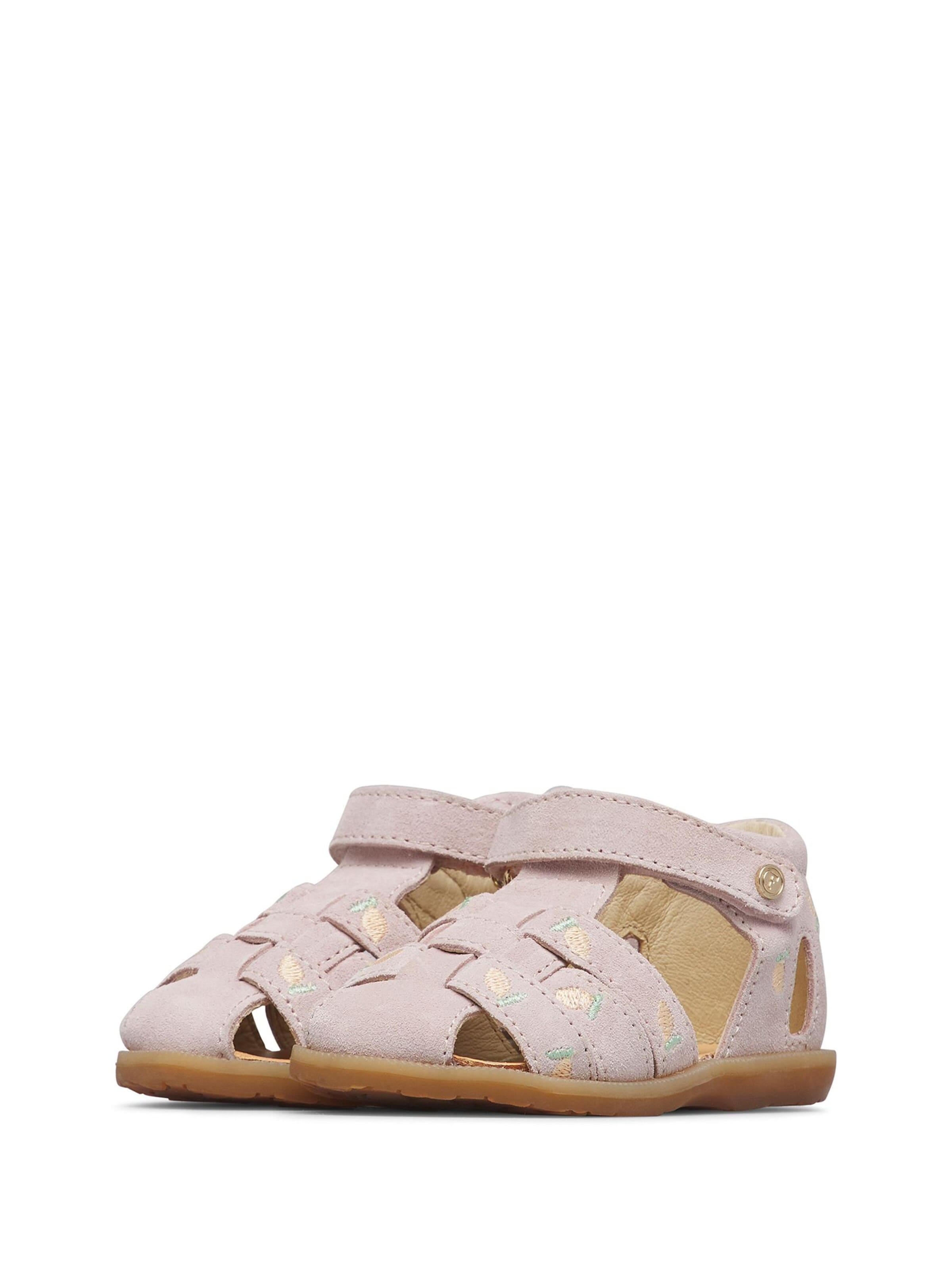 NATURINO Sandalen 'ZAFFIRO EMBR' in Roze