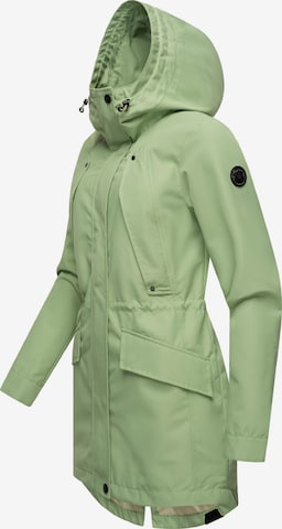 Palton funcțională 'Begonia' de la Ragwear pe verde