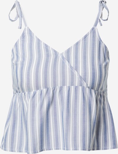 HOLLISTER Top in hellblau / weiß, Produktansicht