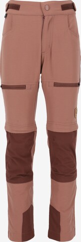 ZigZag Regular Outdoor broek 'Alex' in Rood: voorkant