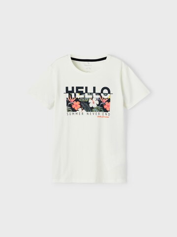 NAME IT Shirt 'Famos' in Wit