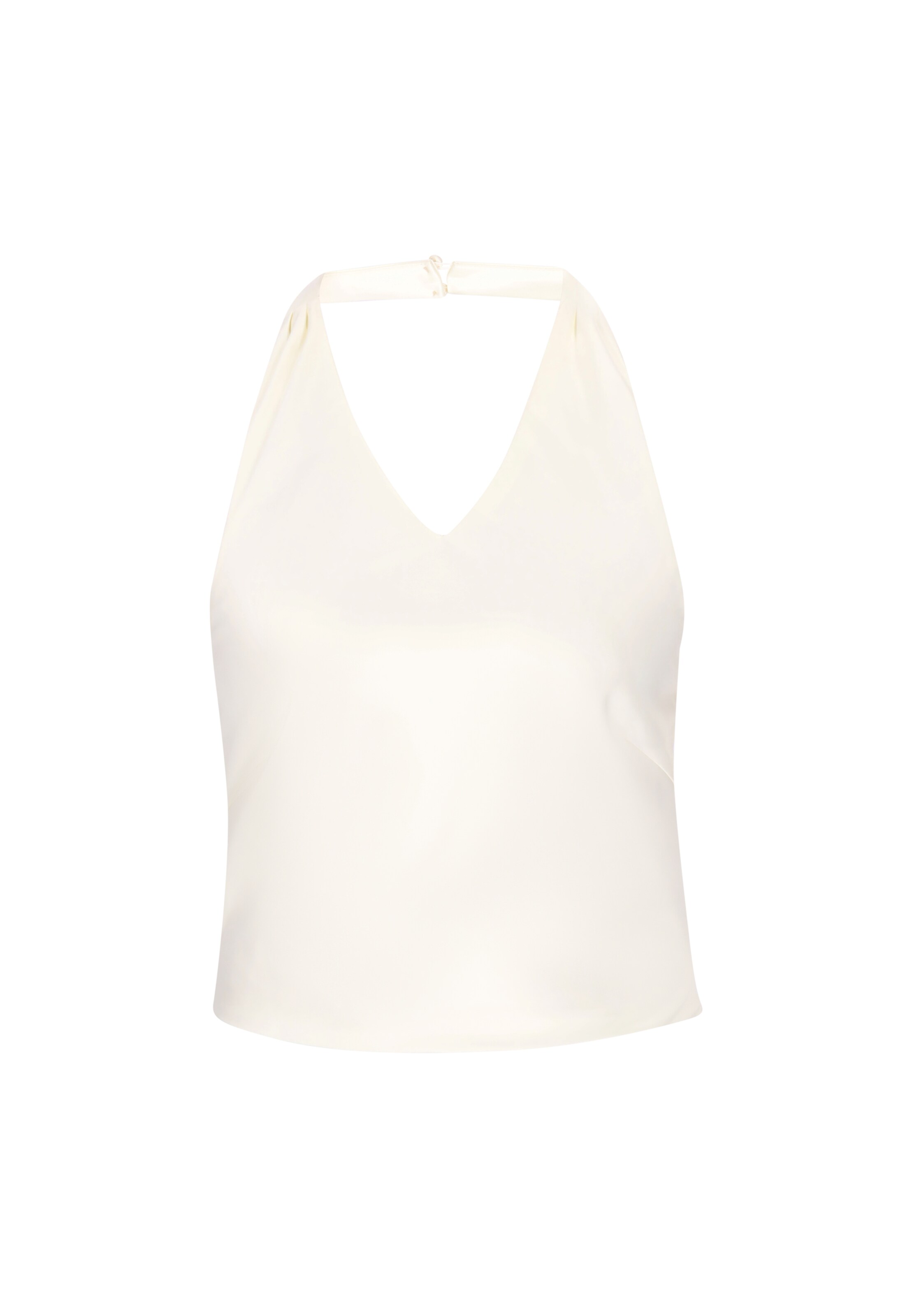 faina Haut 'Festive' en blanc cassé, Vue avec produit