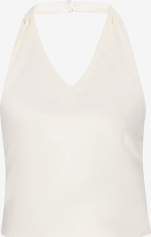 Haut 'Festive' faina en blanc : devant