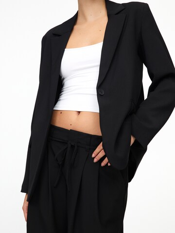 Pull&Bear Marynarka w kolorze czarny