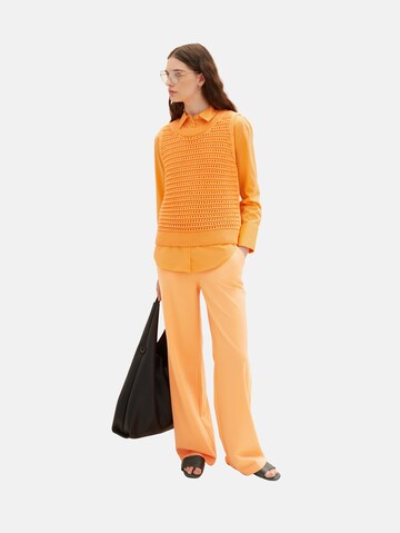 TOM TAILOR Blouse in Orange