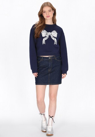 MYMO Sweatshirt in Blau