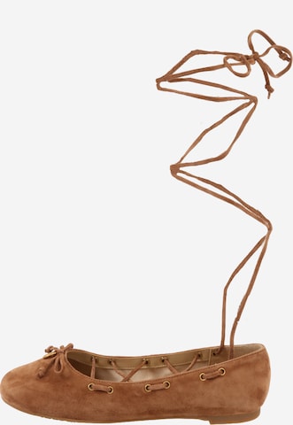 ruda MICHAEL Michael Kors Balerinos su dirželiais 'SHAE': priekis