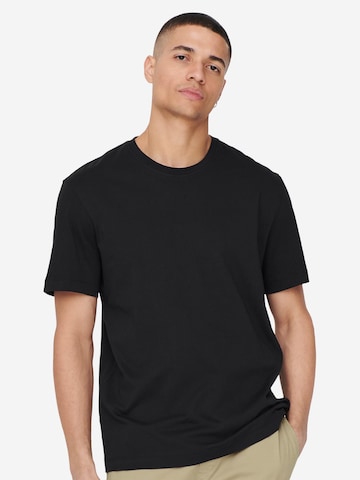 Only & Sons Shirt 'MAX' in Black