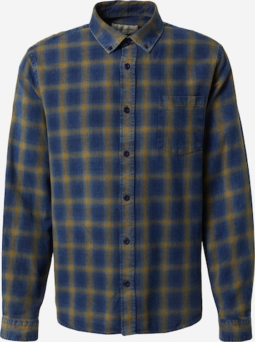 Coupe regular Chemise Revolution en bleu : devant