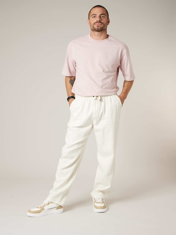 Loosefit Pantalon Deeluxe en beige